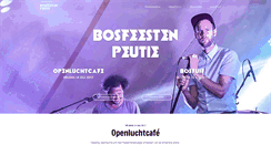 Desktop Screenshot of bosfeestenpeutie.be